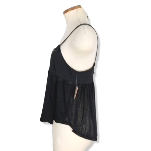 Free People Movement ' Catch Me Drift' Tank I'm Black - Picture 4 of 10